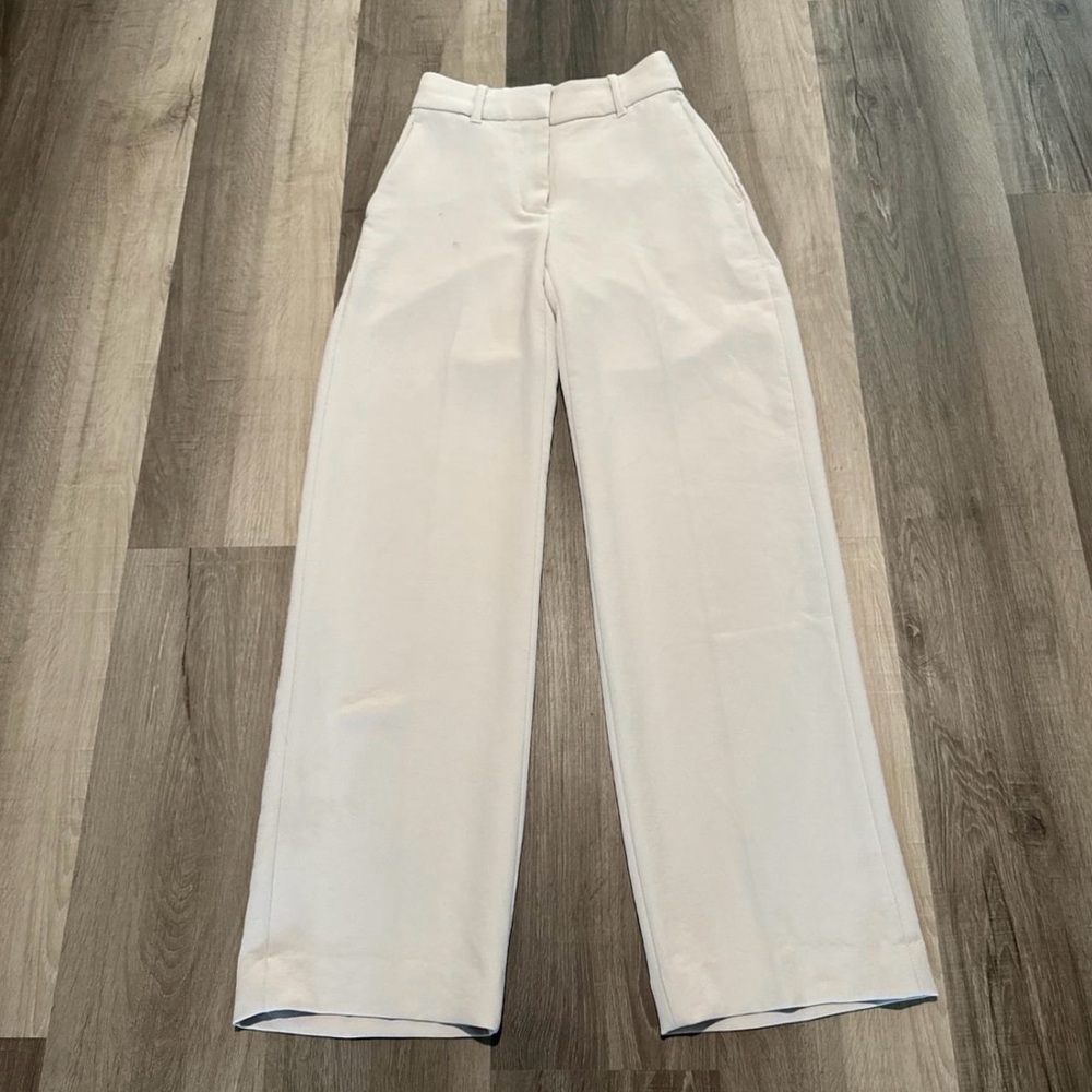 Wilfred Cream Wide Leg Women's Pants